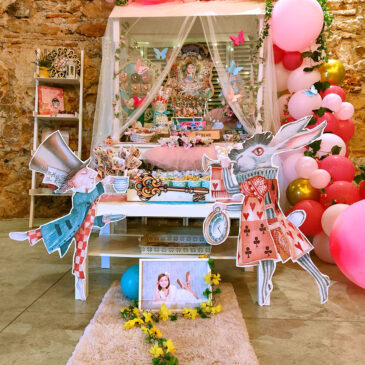 Mesa Dulce Tematizada «Alicia en el País de las Maravillas»