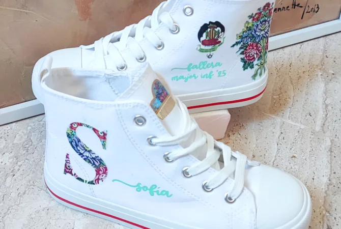 zapatillas personalizadas para fallera